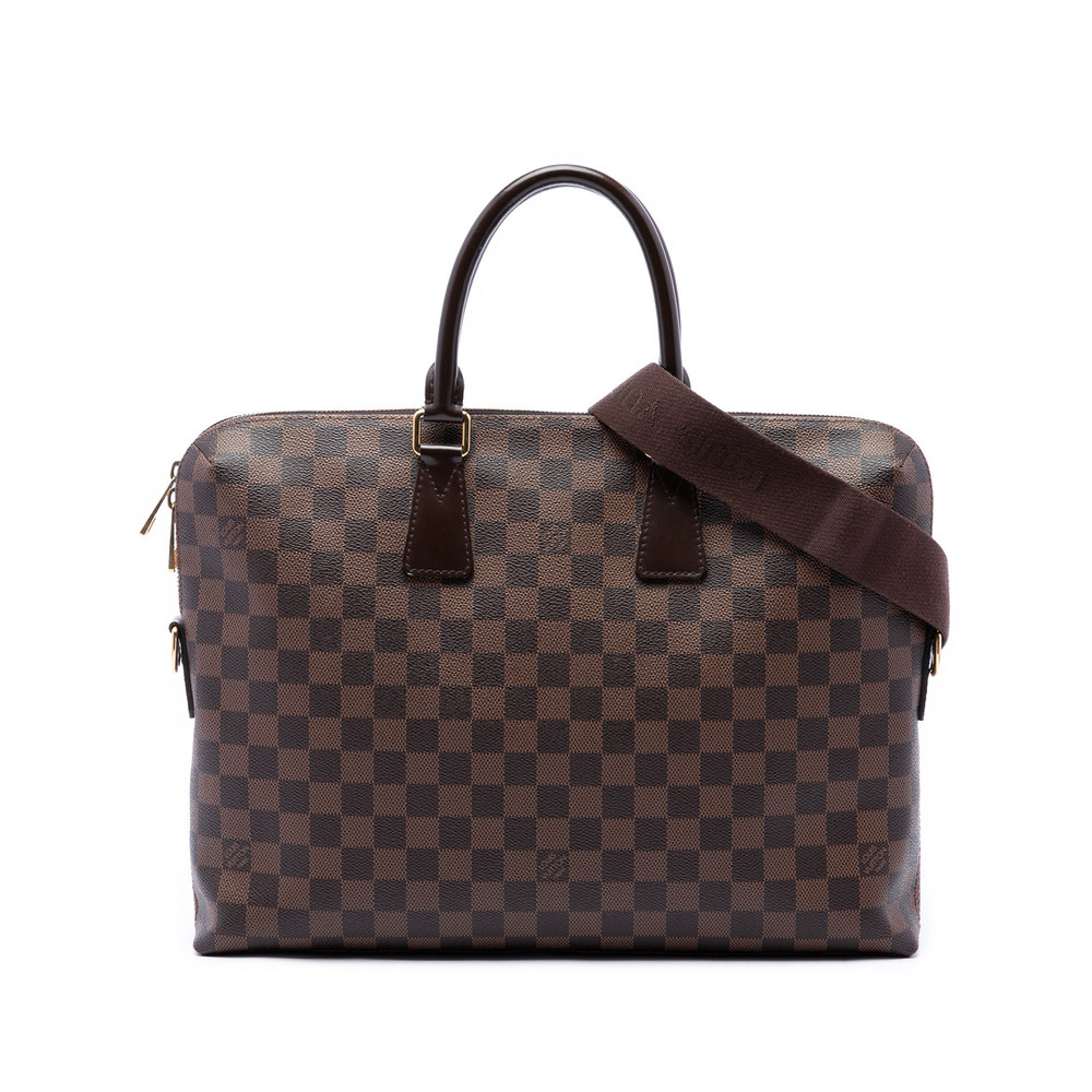 Pre-Loved Louis Vuitton Damier Ebene Porte Documents Jour